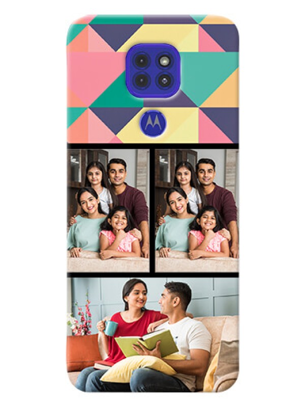 Custom Motorola G9 personalised phone covers: Bulk Pic Upload Design