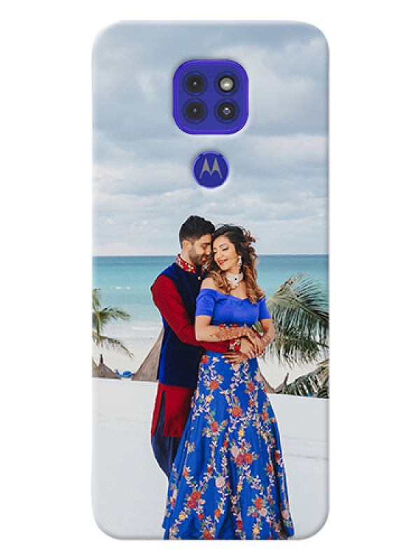 Custom Motorola G9 Custom Mobile Cover: Upload Full Picture Design