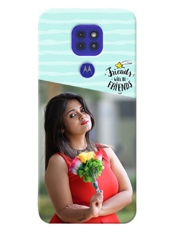 Custom Motorola G9 Mobile Back Covers: Friends Picture Icon Design