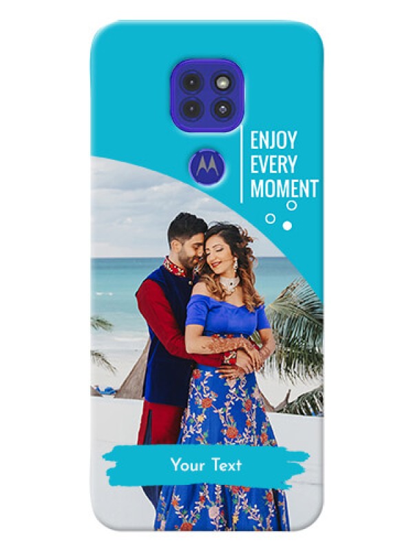 Custom Motorola G9 Personalized Phone Covers: Happy Moment Design