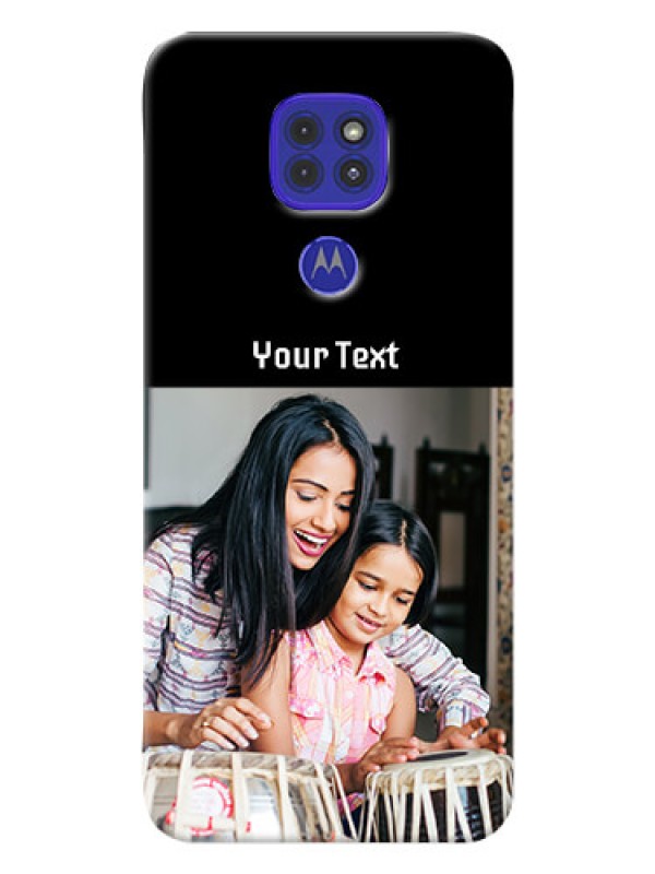 Custom Motorola G9 Photo with Name on Phone Case
