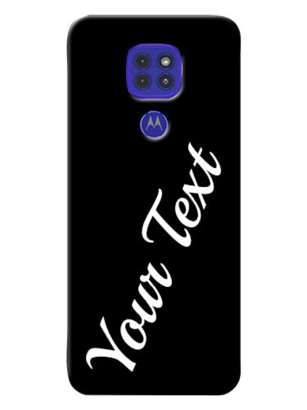 Custom Motorola G9 Custom Mobile Cover with Your Name