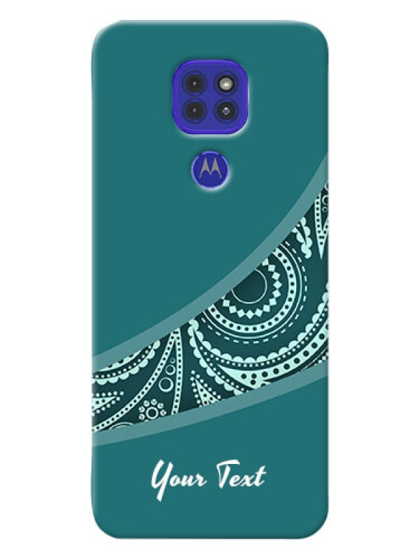 Custom Motorola G9 Custom Phone Covers: semi visible floral Design