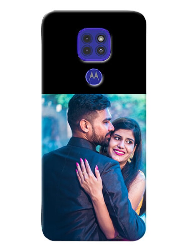 Custom Motorola G9 Custom Hard Phone Case - Upload Full Picture With Custom Color Design