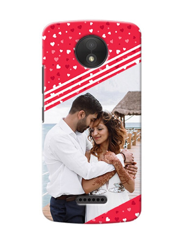 Custom Motorola Moto C Plus Valentines Gift Mobile Case Design