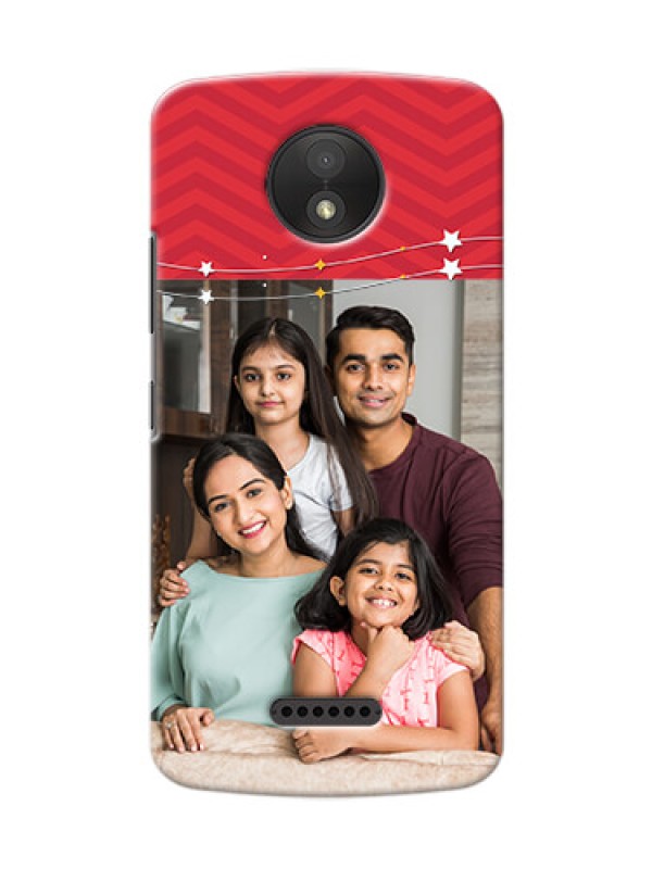 Custom Motorola Moto C Plus happy family Design