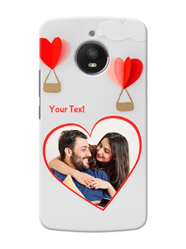 Custom Motorola Moto E4 Plus Love Abstract Mobile Case Design