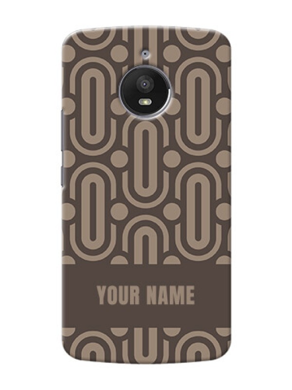 Custom Moto E4 Plus Custom Phone Covers: Captivating Zero Pattern Design