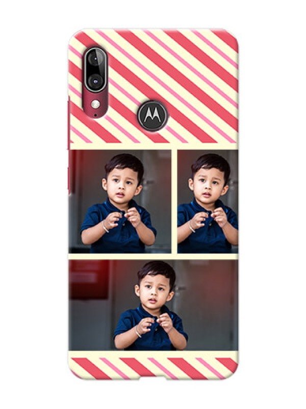 Custom Motorola E6 Plus Back Covers: Picture Upload Mobile Case Design
