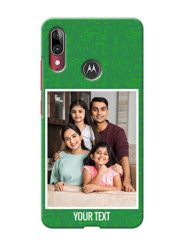 Custom Motorola E6 Plus custom mobile covers: Picture Upload Design