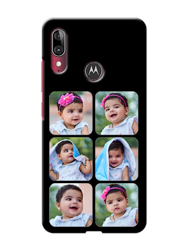 Custom Motorola E6 Plus mobile phone cases: Multiple Pictures Design