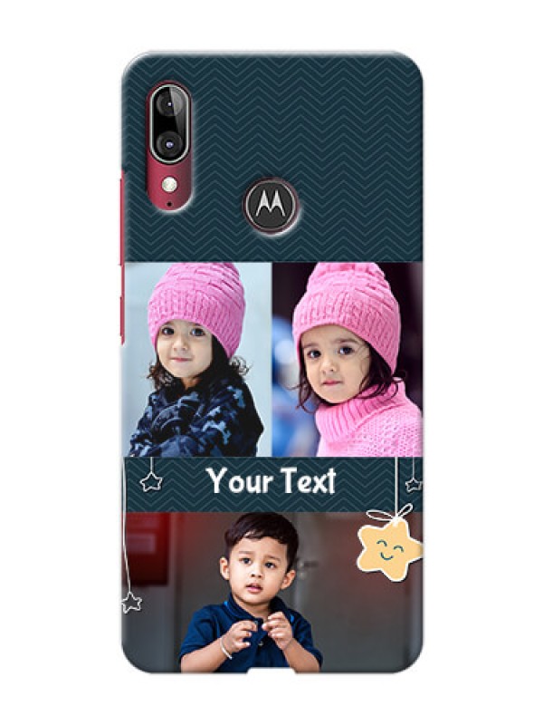 Custom Motorola E6 Plus Mobile Back Covers Online: Hanging Stars Design