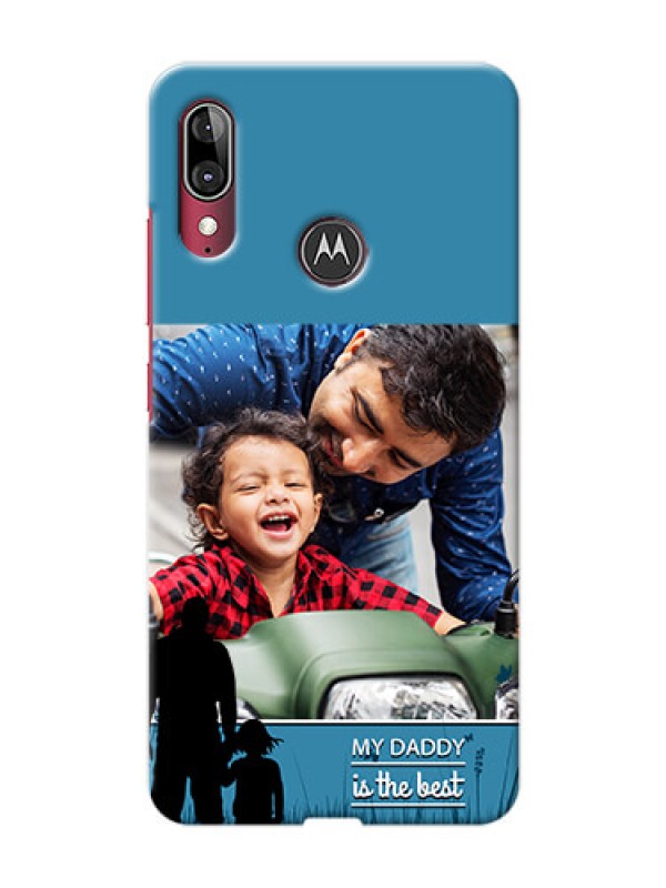 Custom Motorola E6 Plus Personalized Mobile Covers: best dad design 