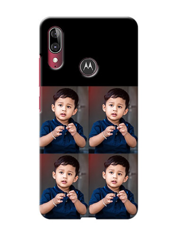 Custom Motorola Moto E6 Plus 434 Image Holder on Mobile Cover
