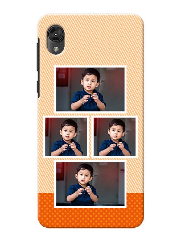 Custom Motorola E6 Mobile Back Covers: Bulk Photos Upload Design