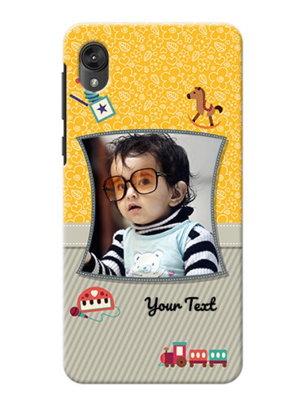 Custom Motorola E6 Mobile Cases Online: Baby Picture Upload Design