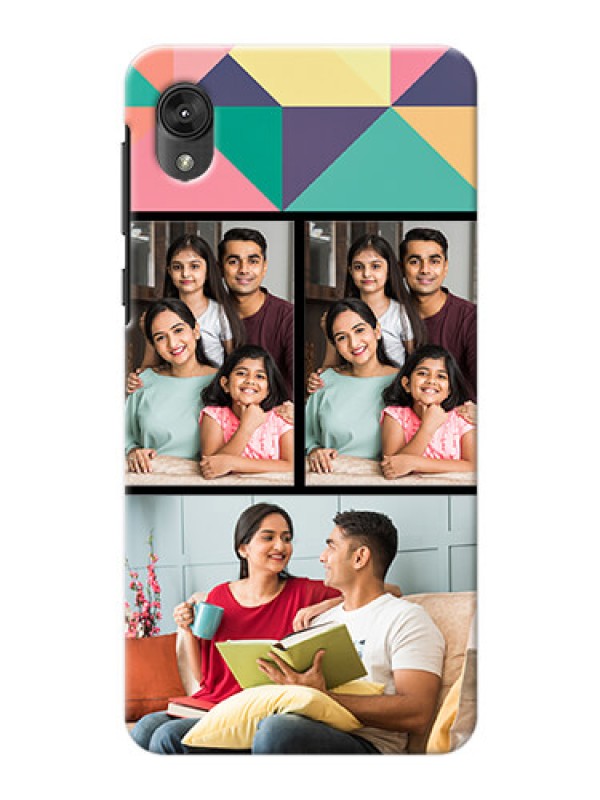 Custom Motorola E6 personalised phone covers: Bulk Pic Upload Design