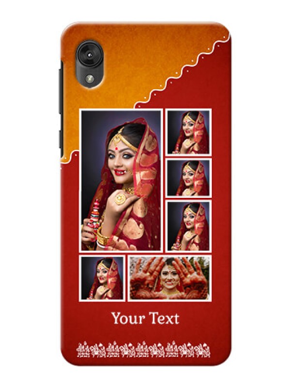 Custom Motorola E6 customized phone cases: Wedding Pic Upload Design