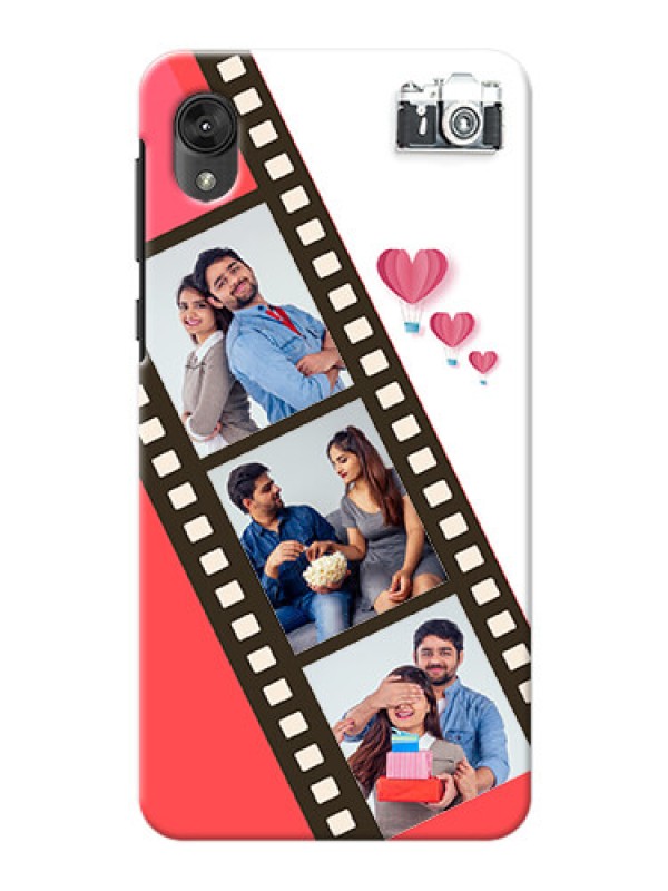 Custom Motorola E6 custom phone covers: 3 Image Holder with Film Reel