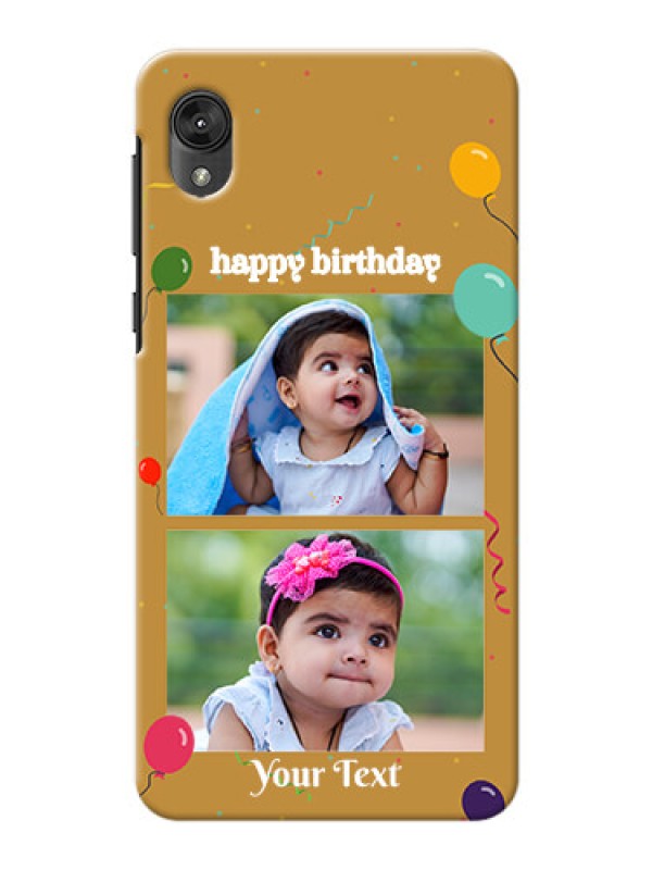 Custom Motorola E6 Phone Covers: Image Holder with Birthday Celebrations Design