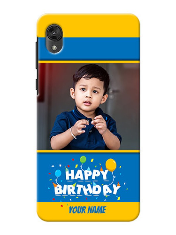 Custom Motorola E6 Mobile Back Covers Online: Birthday Wishes Design