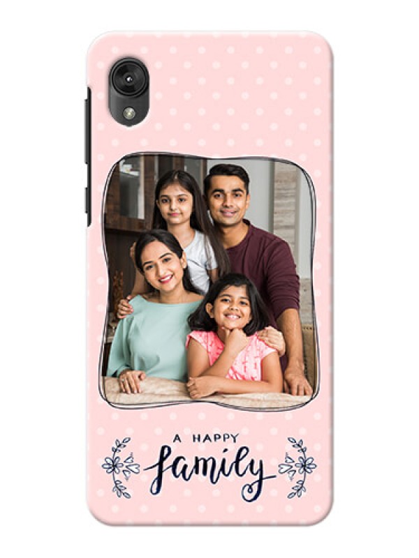 Custom Motorola E6 Personalized Phone Cases: Family with Dots Design
