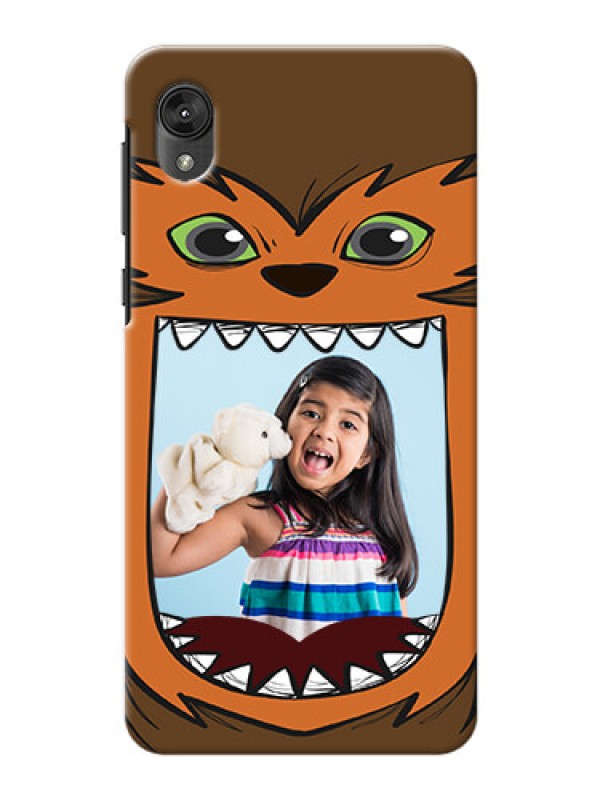 Custom Motorola E6 Phone Covers: Owl Monster Back Case Design