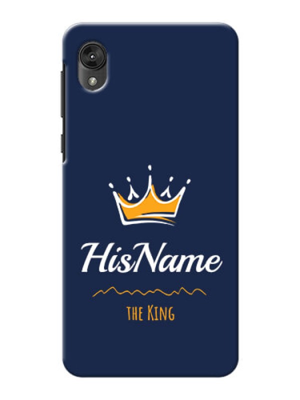 Custom Motorola Moto E6 King Phone Case with Name