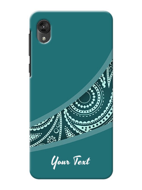 Custom Moto E6 Custom Phone Covers: semi visible floral Design