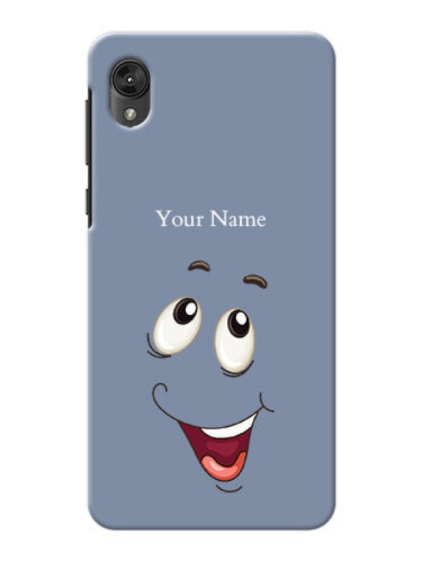 Custom Moto E6 Phone Back Covers: Laughing Cartoon Face Design