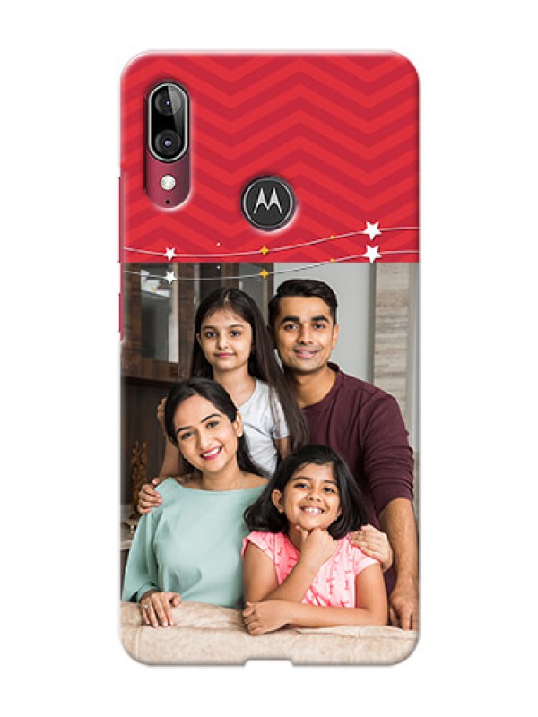 Custom Moto E6s customized phone cases: Happy Family Design