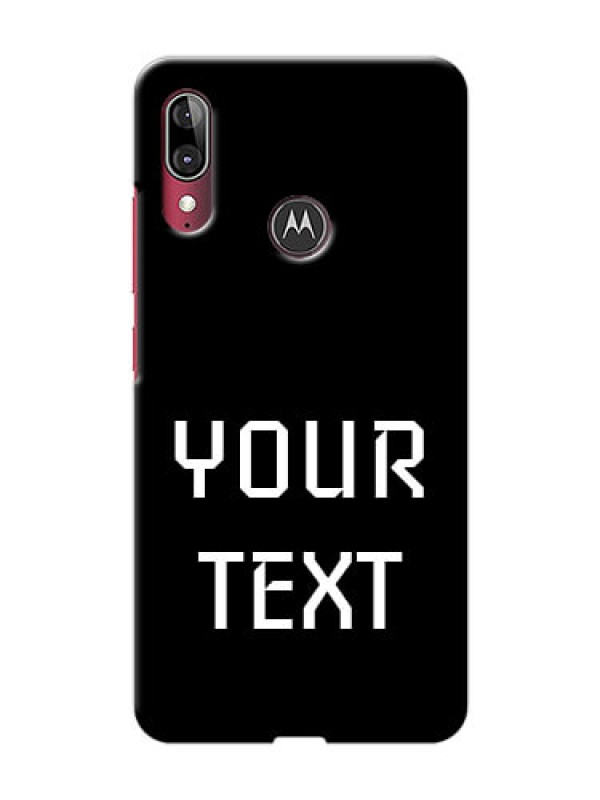 Custom Motorola Moto E6S Your Name on Phone Case