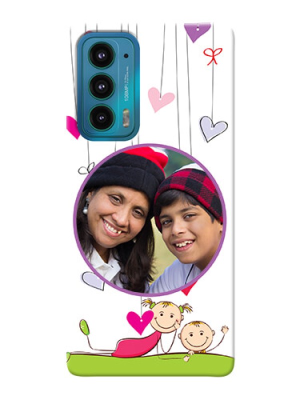 Custom Motorola Edge 20 5G Mobile Cases: Cute Kids Phone Case Design