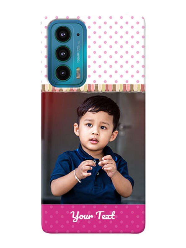 Custom Motorola Edge 20 5G custom mobile cases: Cute Girls Cover Design
