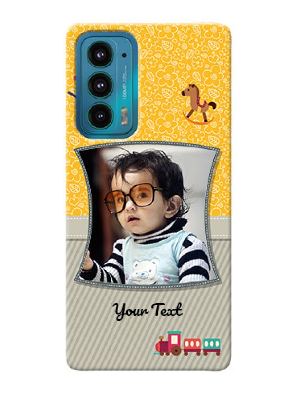 Custom Motorola Edge 20 5G Mobile Cases Online: Baby Picture Upload Design