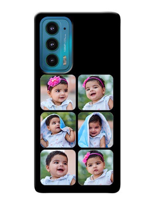 Custom Motorola Edge 20 5G mobile phone cases: Multiple Pictures Design