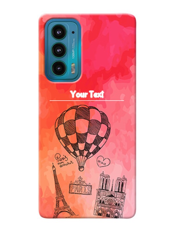 Custom Motorola Edge 20 5G Personalized Mobile Covers: Paris Theme Design