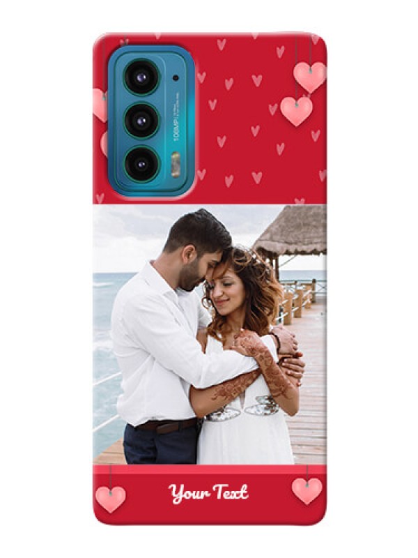 Custom Motorola Edge 20 5G Mobile Back Covers: Valentines Day Design