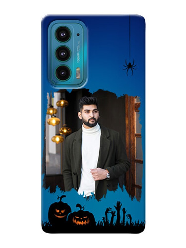 Custom Motorola Edge 20 5G mobile cases online with pro Halloween design 