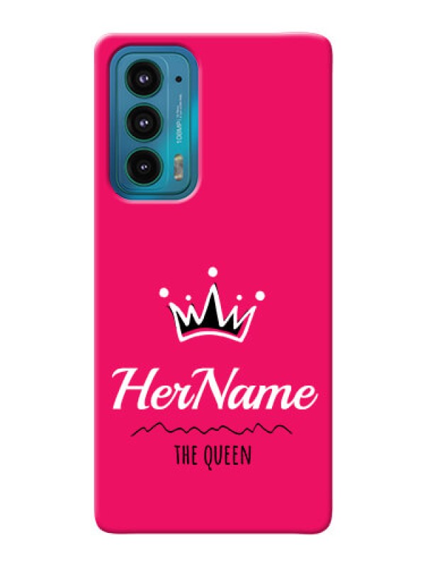 Custom Motorola Edge 20 5G Queen Phone Case with Name