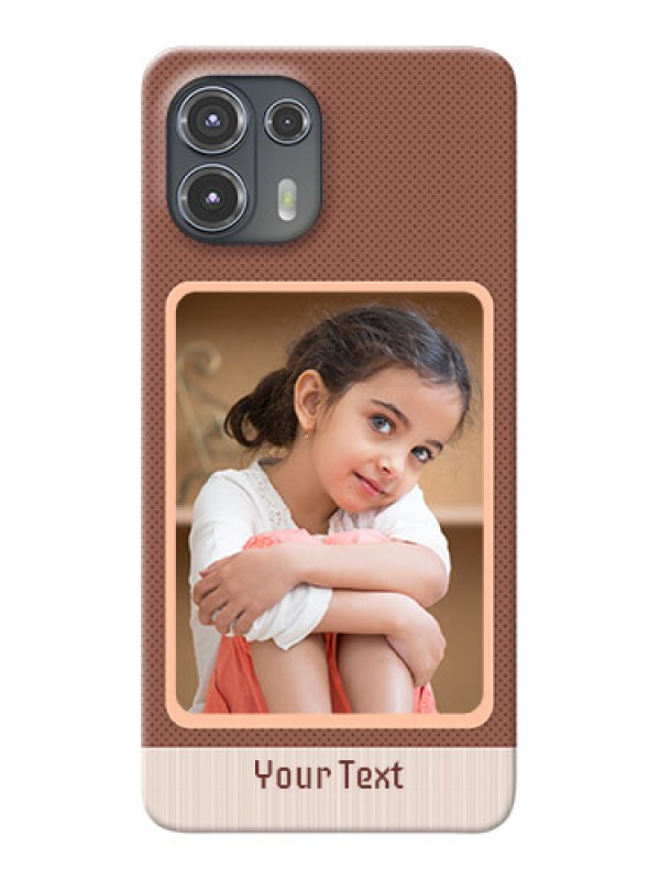 Custom Motorola Edge 20 Fusion 5G Phone Covers: Simple Pic Upload Design