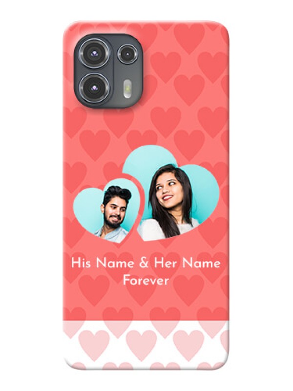 Custom Motorola Edge 20 Fusion 5G personalized phone covers: Couple Pic Upload Design
