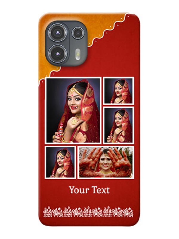 Custom Motorola Edge 20 Fusion 5G customized phone cases: Wedding Pic Upload Design