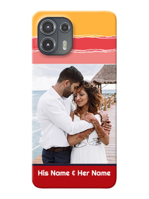 Custom Motorola Edge 20 Fusion 5G custom mobile phone covers: Colorful Case Design