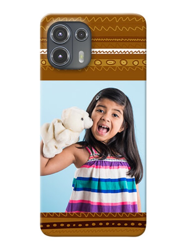 Custom Motorola Edge 20 Fusion 5G Mobile Covers: Friends Picture Upload Design 