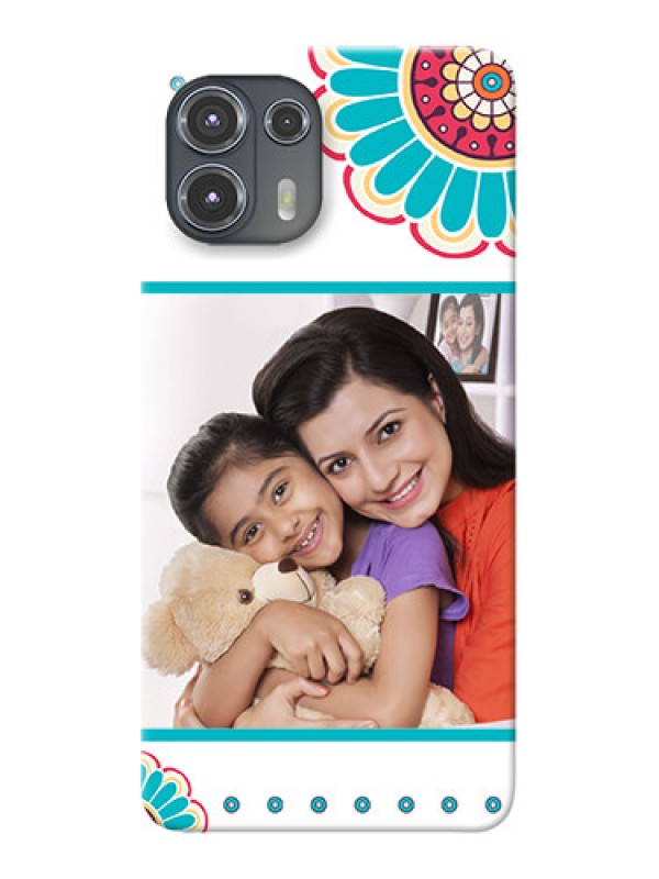 Custom Motorola Edge 20 Fusion 5G custom mobile phone cases: Flower Design