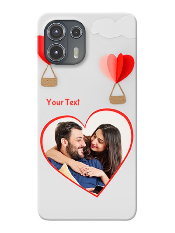 Custom Motorola Edge 20 Fusion 5G Phone Covers: Parachute Love Design