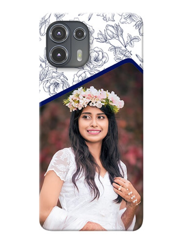 Custom Motorola Edge 20 Fusion 5G Phone Cases: Premium Floral Design