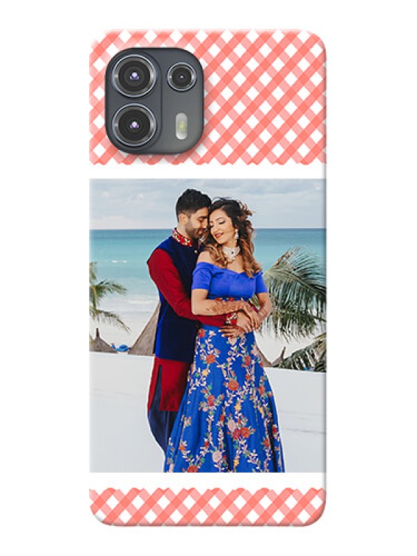 Custom Motorola Edge 20 Fusion 5G custom mobile cases: Pink Pattern Design