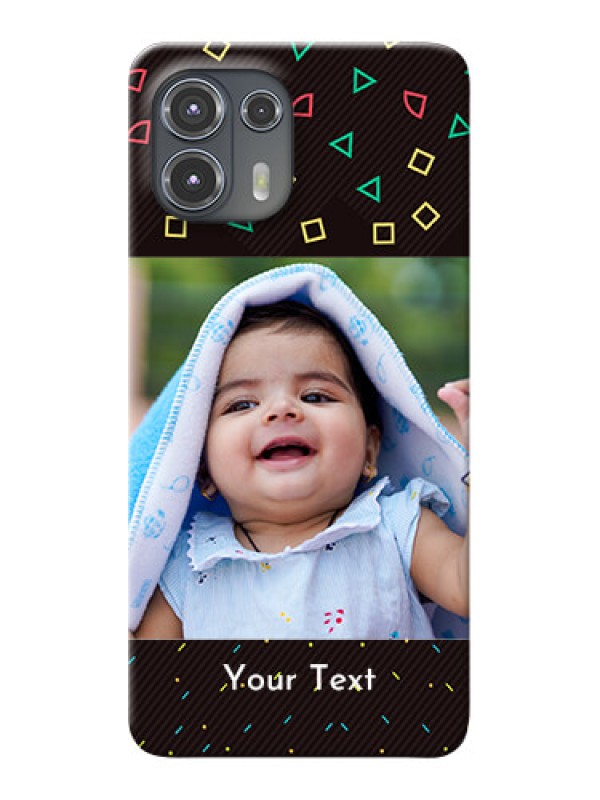 Custom Motorola Edge 20 Fusion 5G custom mobile cases with confetti birthday design